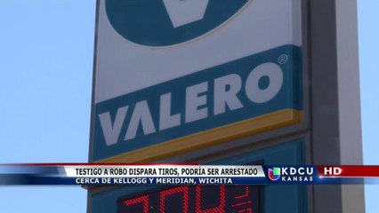 Mujer asalta gasolinera en Wichita, testigo dispara dos tiros al aire