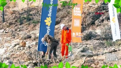 Binlerce fidan toprakla buluşuyor