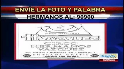 BOLETOS PARA EL CIRCO!!!
