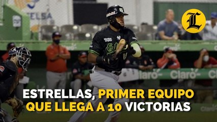Estrellas, primer equipo que llega a 10 victorias