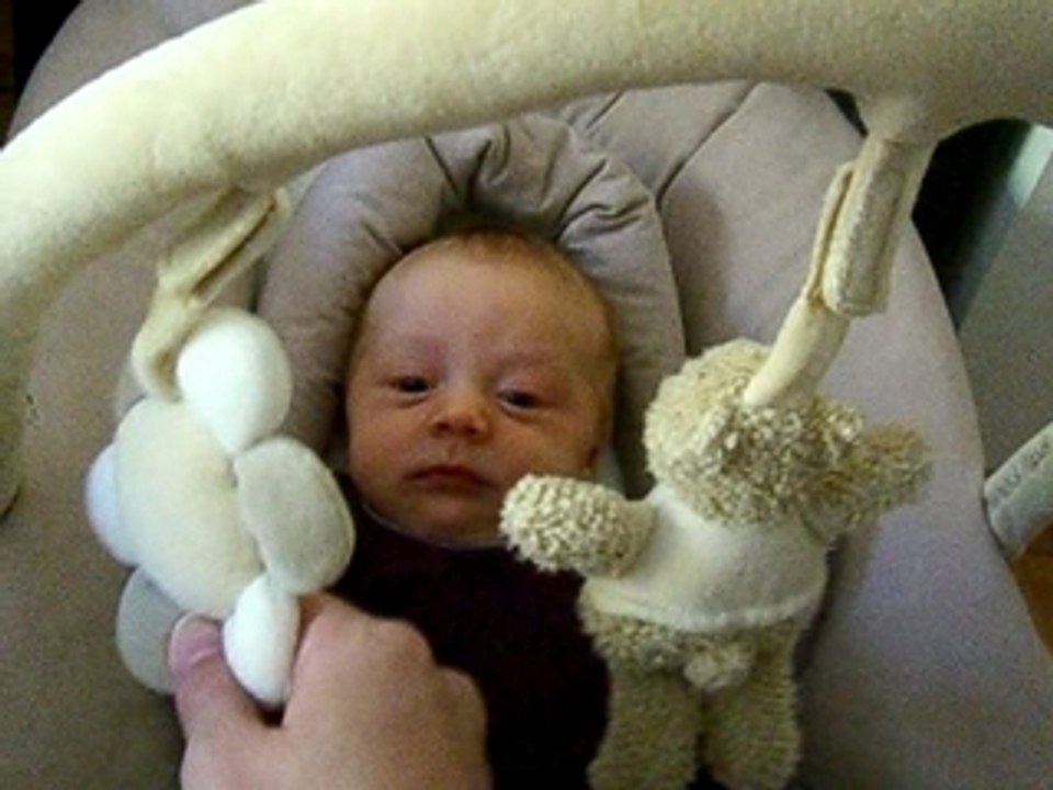 Sophie découvre ses jouets