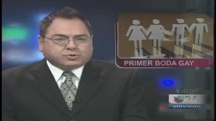 Primer matrimonio legal de parejas del mismo sexo en Juarez