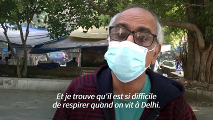 Inde: New Delhi suffoque en raison d'une forte pollution atmosphérique