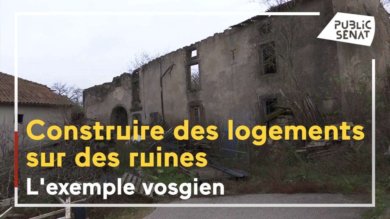 Bâtir sur des ruines pour éviter de bétonner nos campagnes
