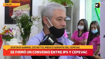 Se firmó un convenio entre IPS y CEPEVAC