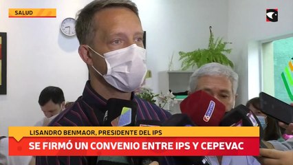 Se firmó un convenio entre IPS y CEPEVAC