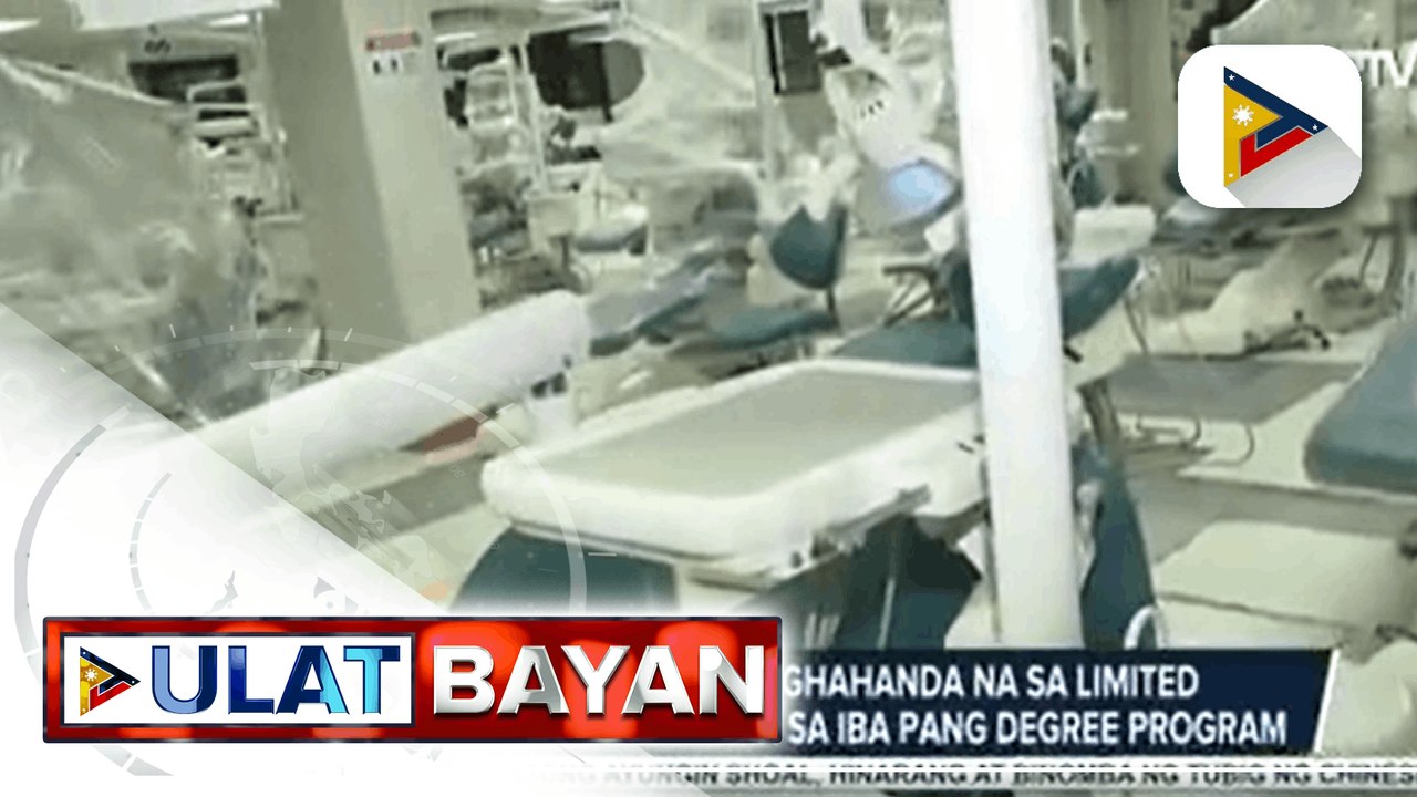 Ilang estudyante ng UE, binakunahan kontra COVID-19 bilang bahagi ng paghahanda sa limited face to face classes sa iba pang degree program