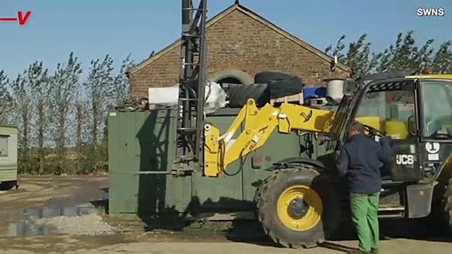 Unbelievable! Man Survives Being Impaled by a Forklift