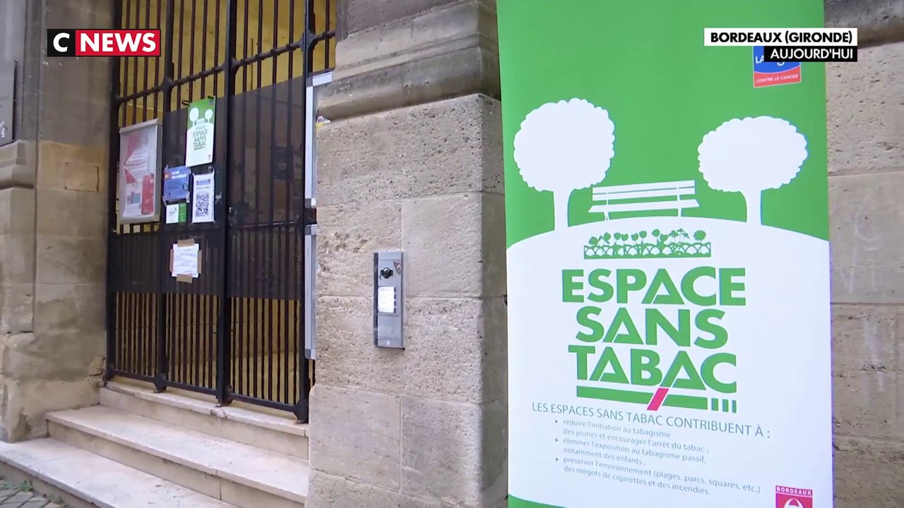 Une zone «sans tabac» autour des écoles à Bordeaux