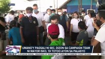 Sec. Dizon, kinumpirmang miyembro pa rin siya ng gabinete bilang Testing czar; Campaign Manager ni pres'l aspirant Mayor Isko Moreno na si Lito Banayo, sinabing naiintindihan ang mahalagang papel ni Dizon sa COVID-19 response