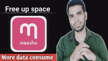 meesho app more data consume