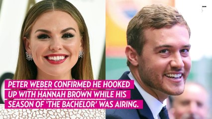 Peter Weber Confirms Hannah Brown's Post-'Bachelor' Hookup Claim