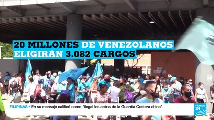 Venezuela llega a las elecciones regionales sumida en la crisis social