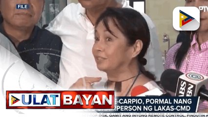 Video herunterladen: Mayor Sara Duterte-Carpio, pormal nang umupo bilang chairperson ng Lakas-CMD -COMELEC, inaprubahan ang hirit ng kampo ni Bongbong Marcos na i-extend ang deadline sa pagsagot sa petisyon laban sa kanya -Sen. Pacquiao, tiwalang makukuha ang Visayas at Minda