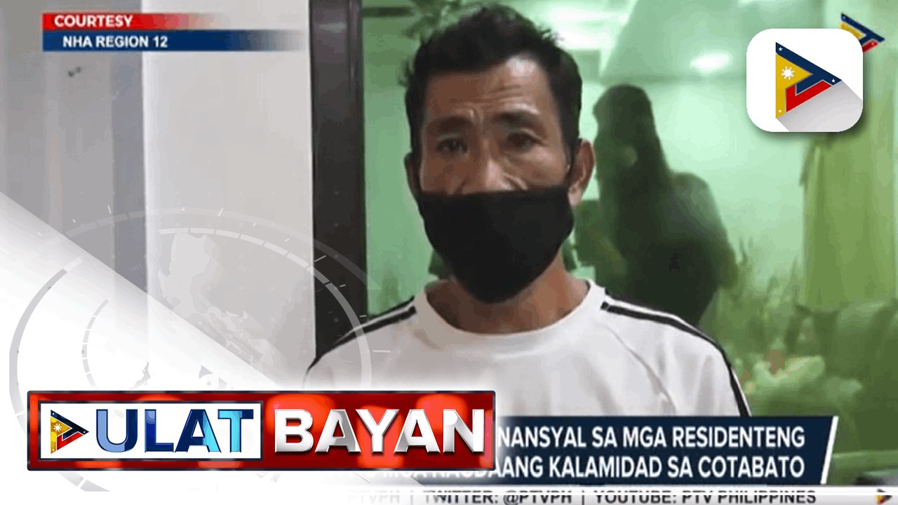 Government at Work:  -NHA, namahagi ng tulong pinansyal sa mga residenteng naapektuhan ng mga nagdaang kalamidad sa Cotabato -746 benepisyaryo ng Sustainable Livelihood Program sa Zamboanga, nakatanggap ng tulong mula sa DSWD -Mga senior citizen sa Imus,