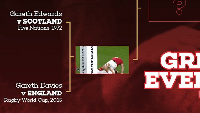 Quarters: Gareth Edwards v Gareth Davies