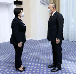 Bakan Çavuşoğlu, Moldova Başbakanı Gavrilita ile görüştü