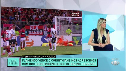 Download Video: É O MALVADÃO! Com direito a muita festa no Maracanã lotado, Flamengo venceu o Corinthians por 1 a 0 em grande jogada de Rodinei. O técnico Renato Gaúcho destacou a importância da torcida. #JogoAberto