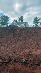 Hungry Man Falls Down Muddy Hill