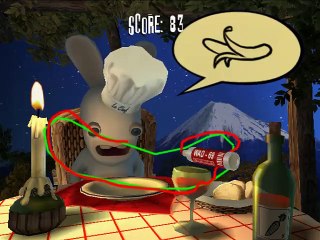 Rayman contre les Lapins Crétins online multiplayer - ps2