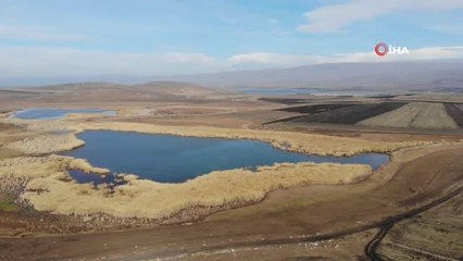 Kars'ta saklı Cennet Lavaş Gölü görüntülendi
