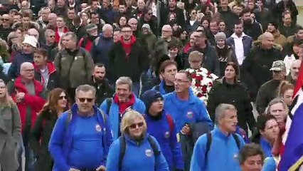 Croácia homenageia vítimas do cerco de Vukovar