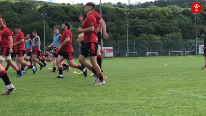 Wales U20 v England captain's run