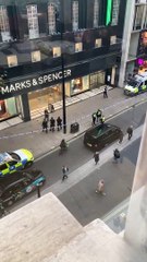 Video: Oxford Street M&S evacuated after reports of man with knife
