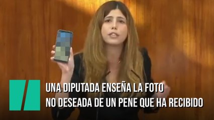Una diputada de Más Madrid muestra una foto no deseada que ha recibido por redes sociales