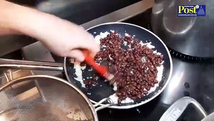 Watch Simon Heath at Pinche Pinche cook his Plantain Empanada