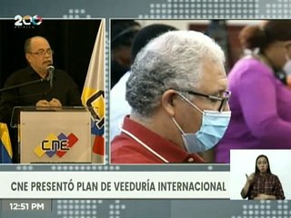 CNE presenta Plan de Veeduría Internacional rumbo a las Megaelecciones del 21 de noviembre
