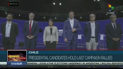 Chile: Candidates reach campaign closing just a few days before the elections