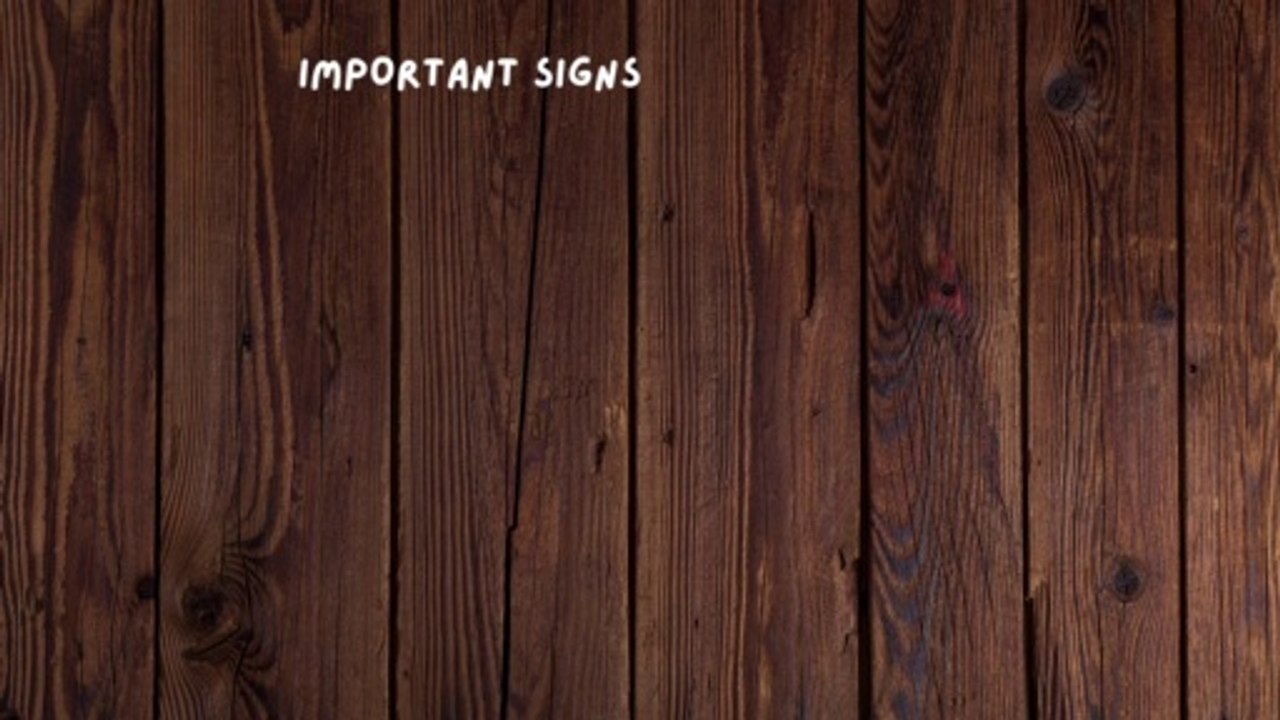 IMPORTANT SIGNS AND SYMBOL