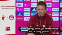 Nagelsmann confirms Kimmich is a doubt ahead of Augsburg