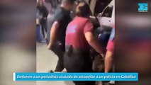 Detienen a un periodista acusado de atropellar a un policía en Caballito