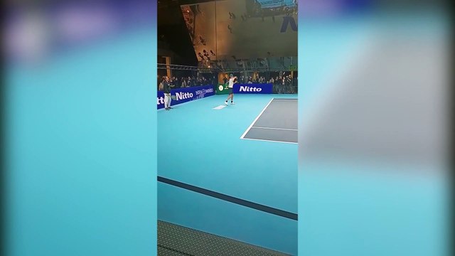 Atp Finals, l'allenamento di Sinner prima della partita contro Medvedev