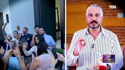 سر ظهور محمد رمضان مع ملكة جمال الهند