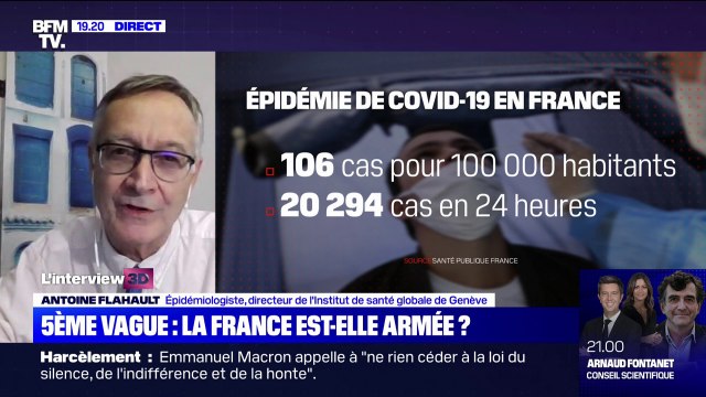 Covid-19: Avec la levée du frein estival, le pass sanitaire n'est pas suffisant , explique l'épidémiologiste Antoine Flahault