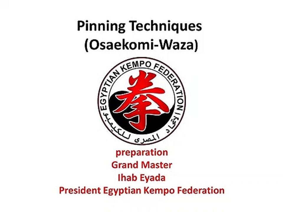 Pinning Techniques (Osaekomi-Waza )