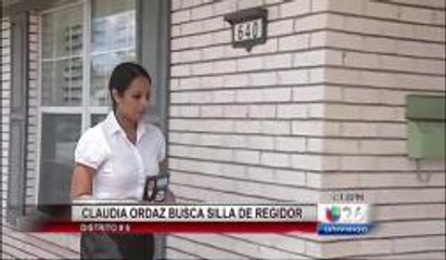 Claudia Ordaz candidata a regidor distrito 6