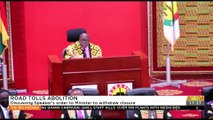 Road Tolls Abolition: Discussing Speaker’s order to Minister to withdraw closure – The Big Agenda on Adom TV (18-11-21)