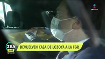 Tribunal revoca amparo y devuelven casa de Emilio Lozoya a la FGR