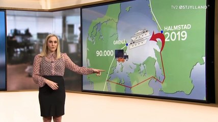 Télécharger la video: Ny færge giver trafik på Djursland | Stena Line | Sverige | Varberg | Grenå | Norddjurs | 09-01-2018 | TV2 ØSTJYLLAND @ TV2 Danmark