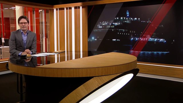 Natfærge uden passagerer | DFDS | Bjarne Laustsen | Frederikshavn | 18-10-2020 | TV2 NORD @ TV2 Danmark