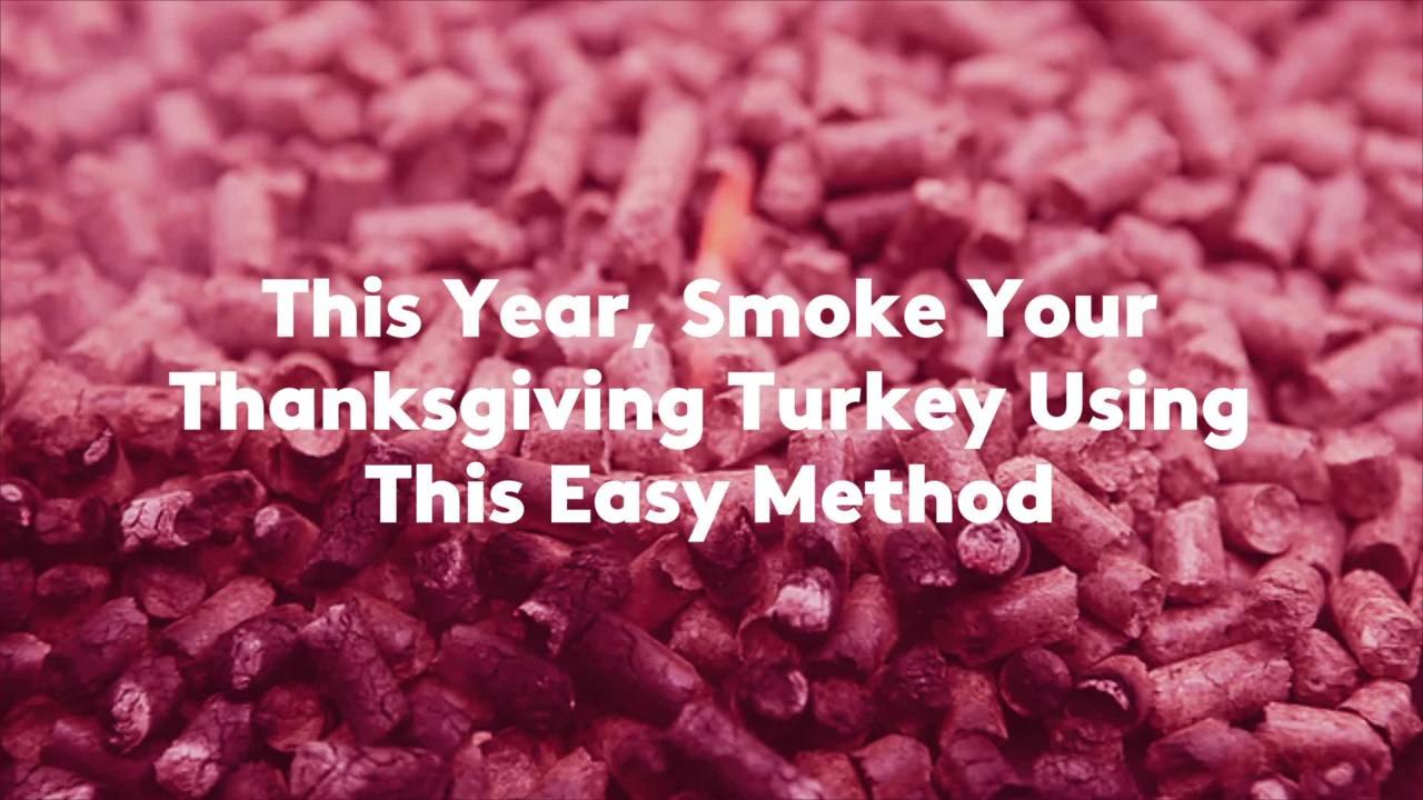 This Year, Smoke Your Thanksgiving Turkey Using This Easy Method