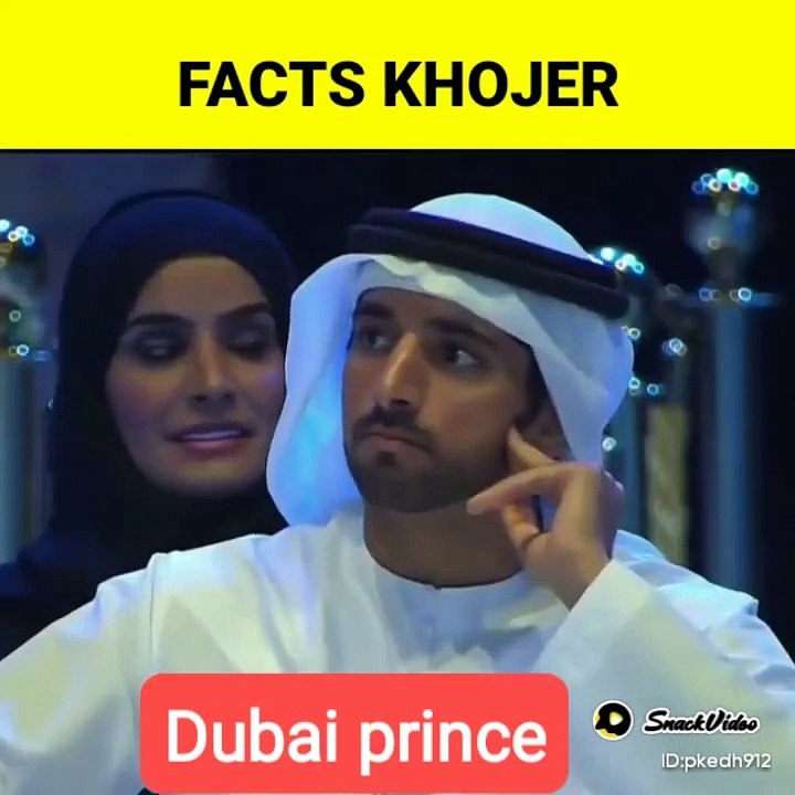 Dubai prince.
