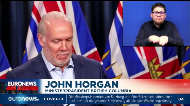 2G - 2Gplus je nach Krankenhaus-Inzidenz - Euronews am Abend 18.11.