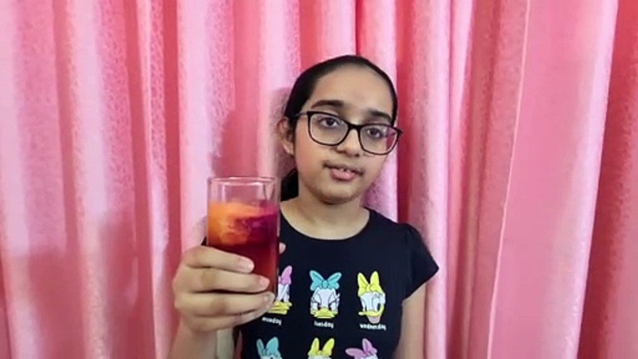 Healthy carrot juice/immunity booster juice/morning drink