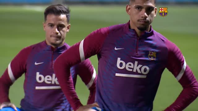 El Barça vuelve al tajo tras el día de descanso de ayer