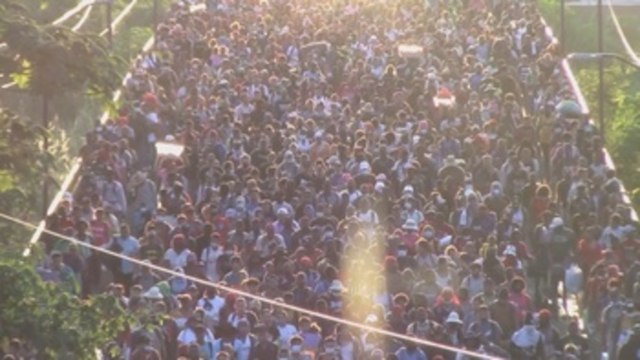 Una nueva caravana avanza por Veracruz agudizando la crisis migratoria en México